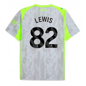 Manchester City Rico Lewis #82 Tredje skjorte 2025-26 Kortermet